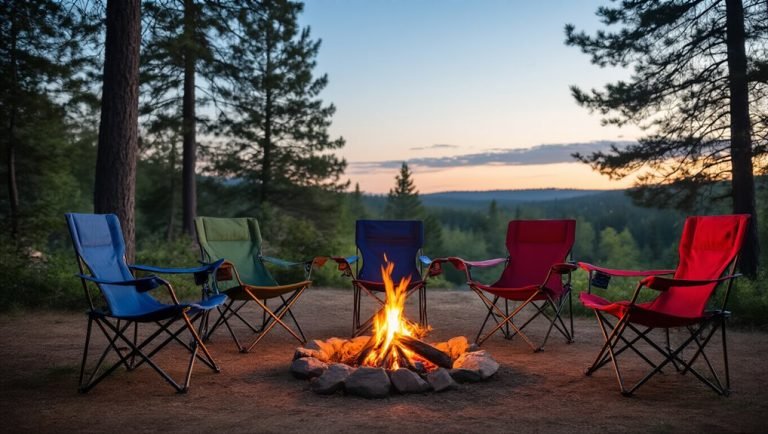 comfortable outdoor camping chairs
